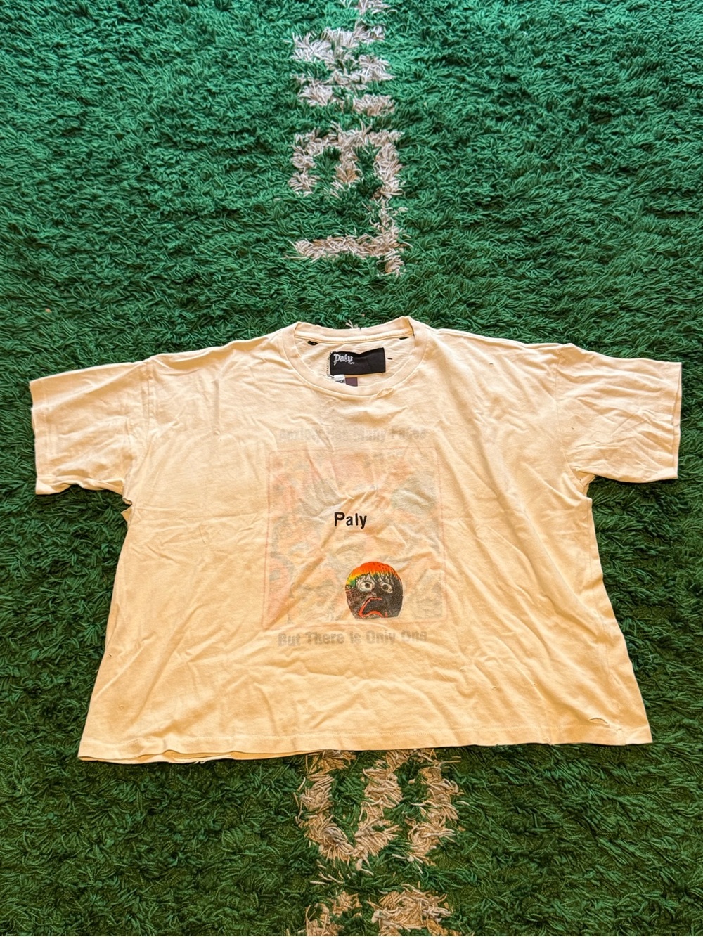 White Graphic Men’s T‑Shirt